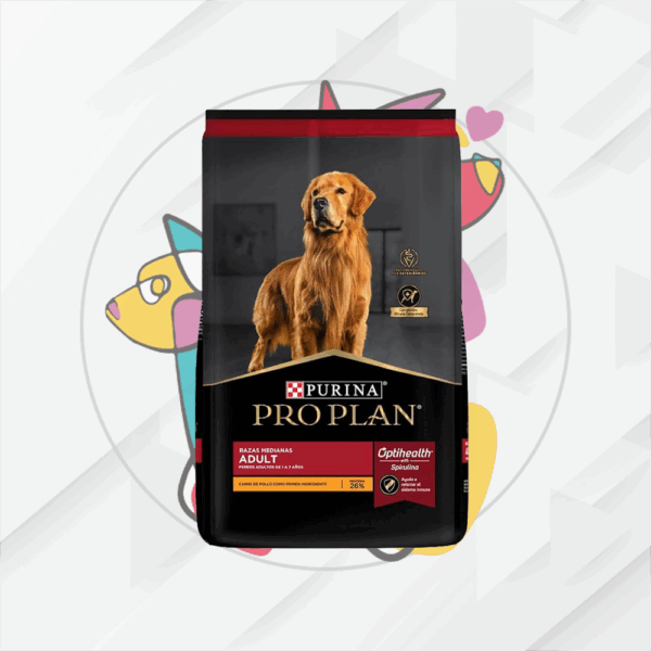 Pro Plan Adulto Razas Medianas    13Kg